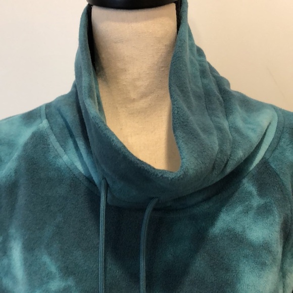 Old Navy Teal Cowl Neck Sweater - Picture 4 of 8